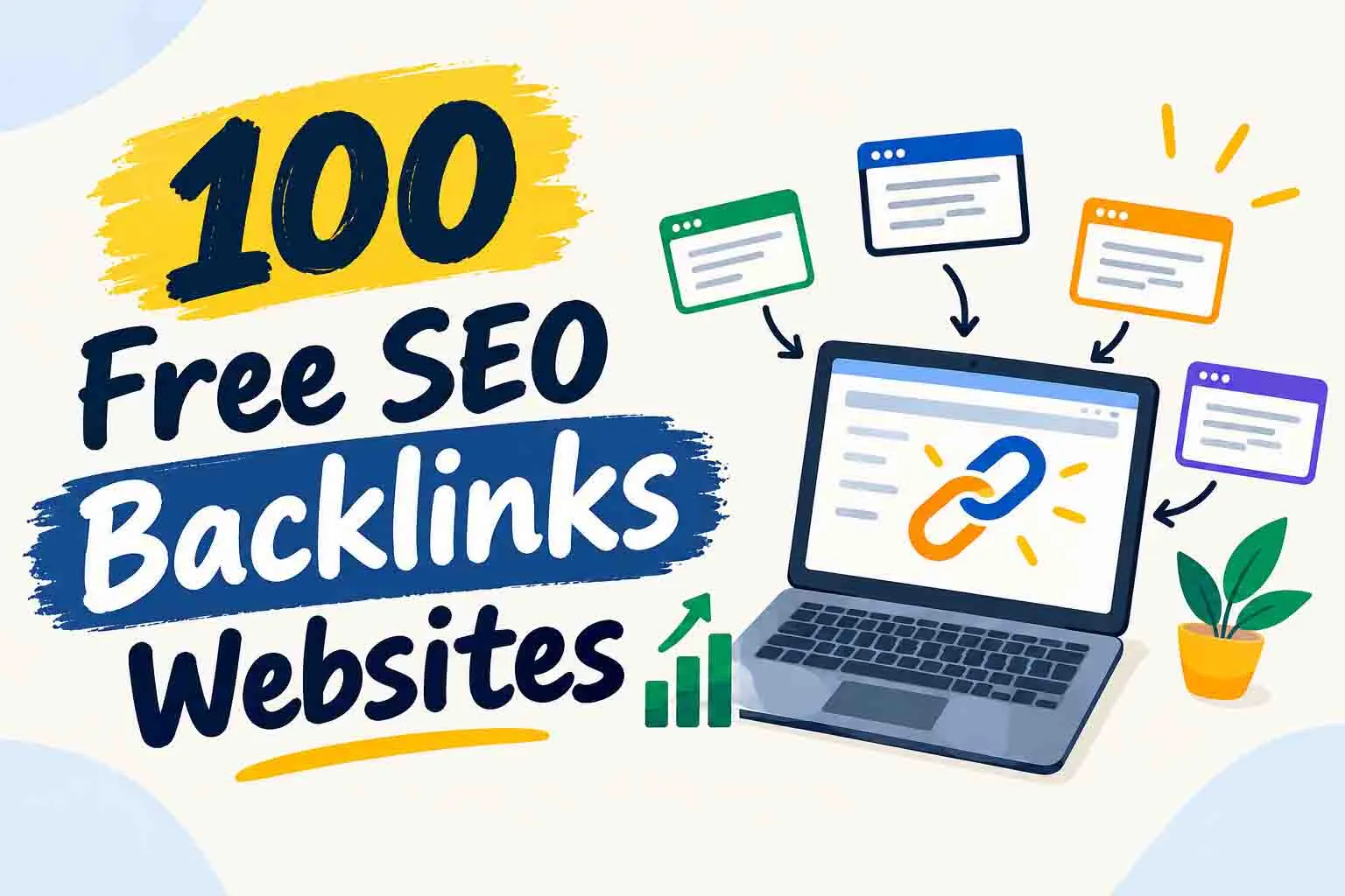 100 Free SEO Backlinks Websites